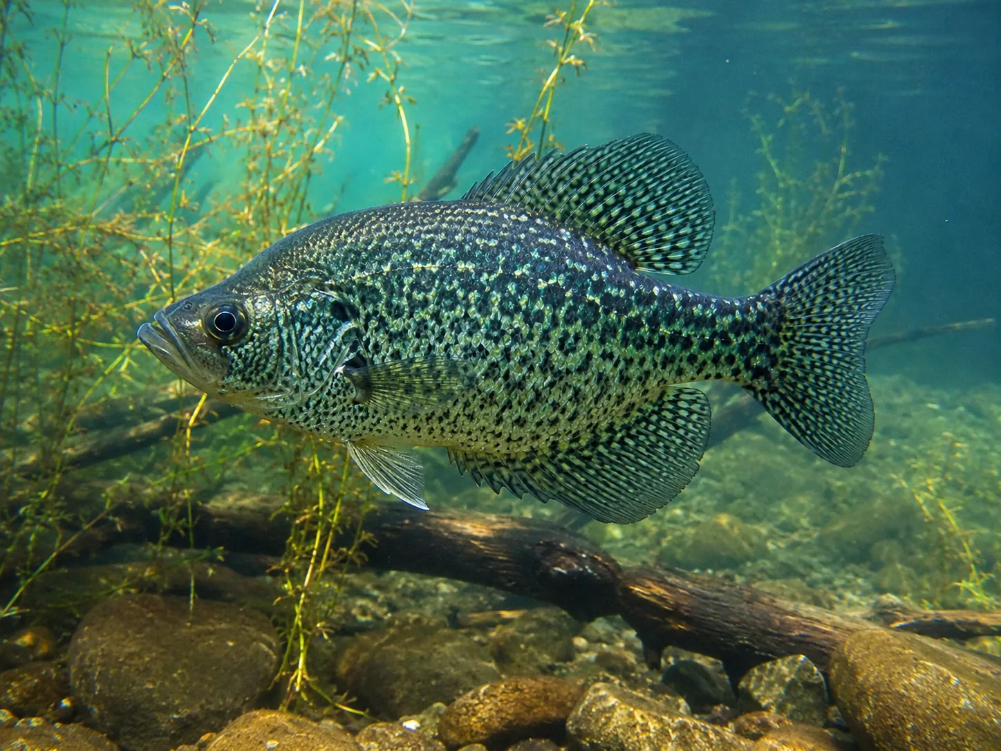 Black Crappie identification image